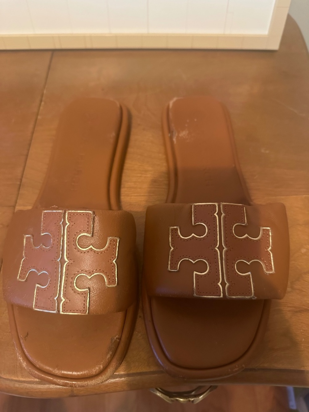 Tory Burch Leather Sport Slide
